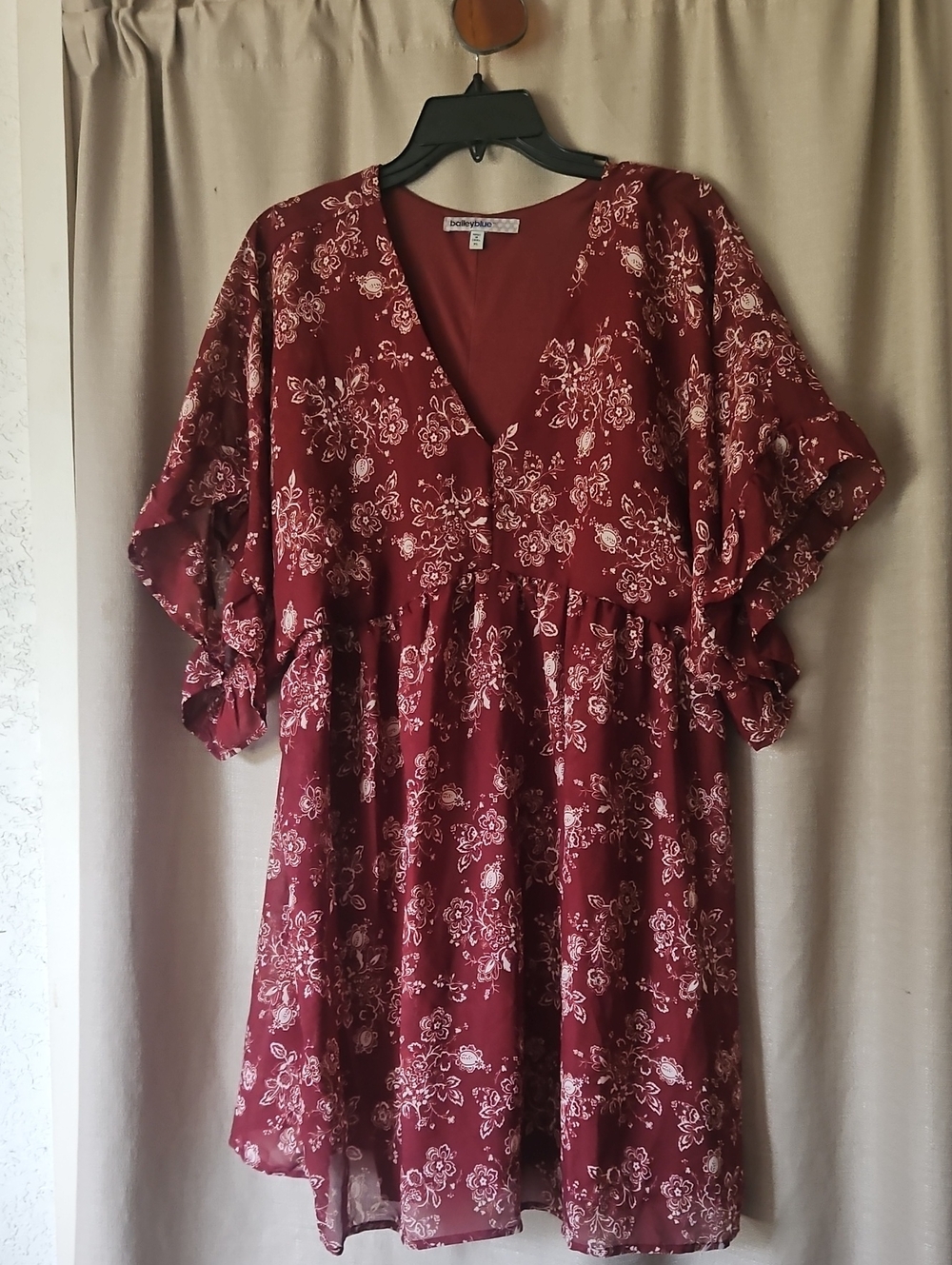 EUC Bailey Blue Babydoll Dress